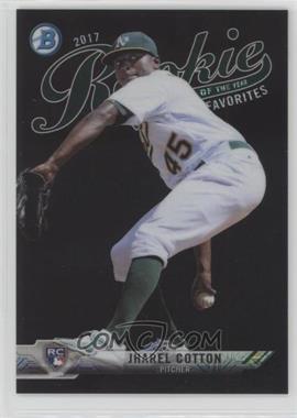 2017 Bowman - Chrome ROY Favorites Mega Box Mojo Refractor #ROYFI-JC - Jharel Cotton