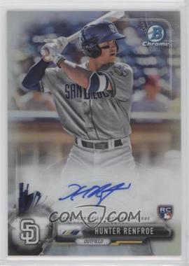 2017 Bowman - Chrome Rookie Autographs - Refractor #CRA-HR - Hunter Renfroe /499