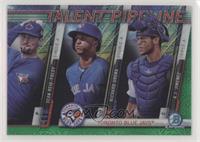 Sean Reid-Foley, Richard Urena, A.J. Jimenez #/99