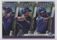 Chase Vallot, Ryan O'Hearn, Jorge Bonifacio [EX to NM] #/250