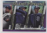 Anderson Espinoza, Austin Allen, Dinelson Lamet #/250