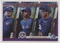 Sean Reid-Foley, Richard Urena, A.J. Jimenez #/250