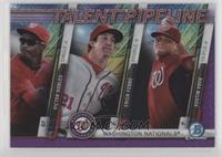 Victor Robles, Erick Fedde, Austin Voth #/250