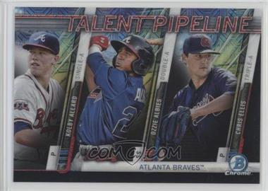 2017 Bowman - Chrome Talent Pipeline - Mega Box #TPM-ATL - Kolby Allard, Ozzie Albies, Chris Ellis