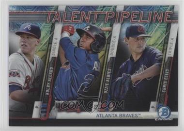 2017 Bowman - Chrome Talent Pipeline - Mega Box #TPM-ATL - Kolby Allard, Ozzie Albies, Chris Ellis