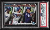 Yadier Alvarez, Willie Calhoun, Cody Bellinger [PSA 10 GEM MT]