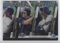 Corey Ray, Brett Phillips, Lewis Brinson