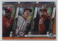 Victor Robles, Erick Fedde, Austin Voth #/25