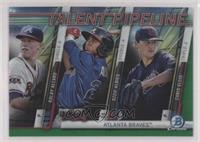 Kolby Allard, Ozzie Albies, Chris Ellis #/99