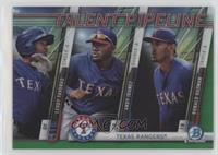 Leody Taveras, Andy Ibanez, Ronald Guzman #/99