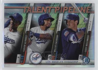 2017 Bowman - Chrome Talent Pipeline #TP-LAD - Yadier Alvarez, Willie Calhoun, Cody Bellinger