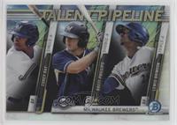 Corey Ray, Brett Phillips, Lewis Brinson