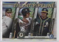 A.J. Puk, Yairo Munoz, Franklin Barreto