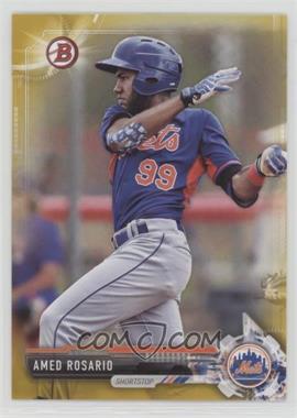 2017 Bowman - Prospects - Gold #BP76 - Amed Rosario /50