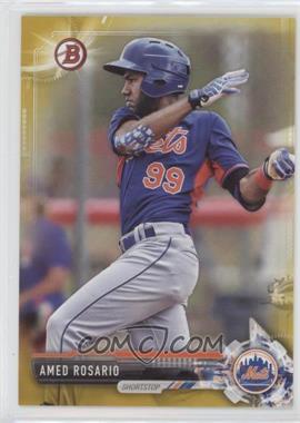 2017 Bowman - Prospects - Gold #BP76 - Amed Rosario /50