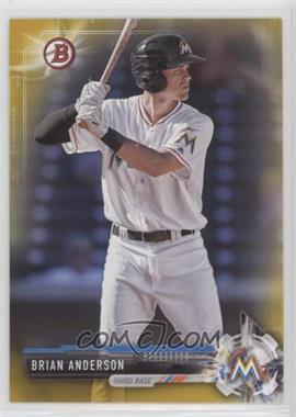 2017 Bowman - Prospects - Gold #BP87 - Brian Anderson /50
