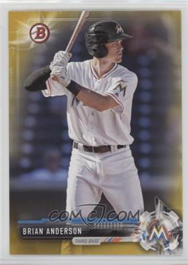 2017 Bowman - Prospects - Gold #BP87 - Brian Anderson /50