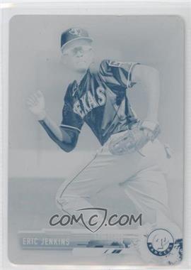 2017 Bowman - Prospects - Printing Plate Cyan #BP19 - Eric Jenkins /1