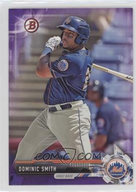 2017 Bowman - Prospects - Purple #BP63 - Dominic Smith /250