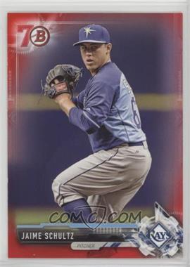 2017 Bowman - Prospects - Red 70th Anniversary #BP133 - Jaime Schultz