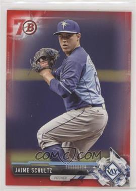 2017 Bowman - Prospects - Red 70th Anniversary #BP133 - Jaime Schultz