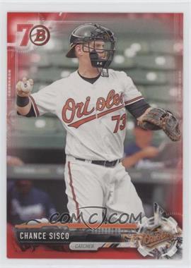 2017 Bowman - Prospects - Red 70th Anniversary #BP42 - Chance Sisco