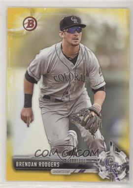 2017 Bowman - Prospects - Retail Yellow #BP88 - Brendan Rodgers [EX to NM]
