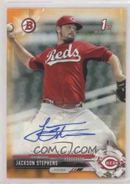 2017 Bowman - Retail Prospect Autographs - Orange #PA-JS - Jackson Stephens /25