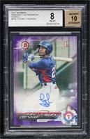 Leody Taveras [BGS 8 NM‑MT] #/250