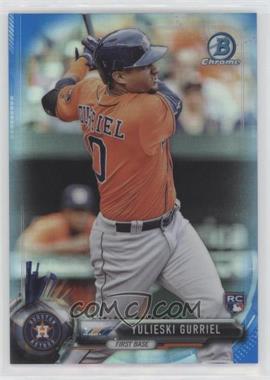 2017 Bowman Chrome - [Base] - Blue Refractor #57 - Yulieski Gurriel /150