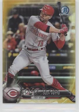 2017 Bowman Chrome - [Base] - Gold Refractor #62 - Joey Votto /50