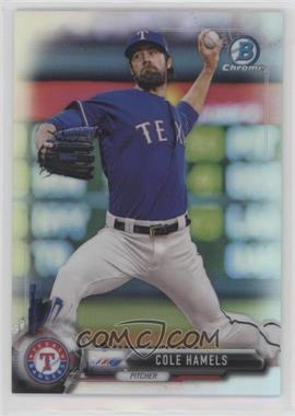 2017 Bowman Chrome - [Base] - Refractor #24 - Cole Hamels /499