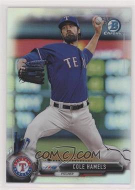 2017 Bowman Chrome - [Base] - Refractor #24 - Cole Hamels /499