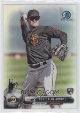 2017 Bowman Chrome - [Base] - Refractor #29 - Christian Arroyo /499