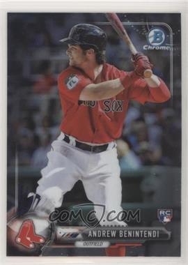 2017 Bowman Chrome - [Base] #68.1 - Andrew Benintendi (Batting)