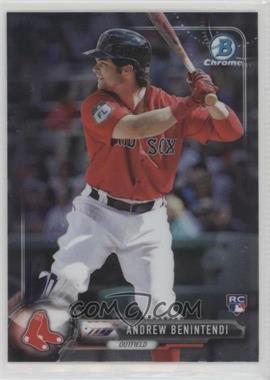 2017 Bowman Chrome - [Base] #68.1 - Andrew Benintendi (Batting)