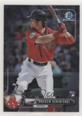 2017 Bowman Chrome - [Base] #68.1 - Andrew Benintendi (Batting)