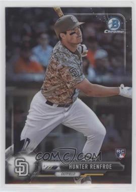 2017 Bowman Chrome - [Base] #88.1 - Hunter Renfroe (Camo Jesey)