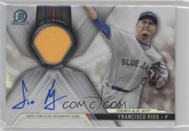 2017 Bowman Chrome - Chrome Auto Relics #CAR-FR - Francisco Rios /150