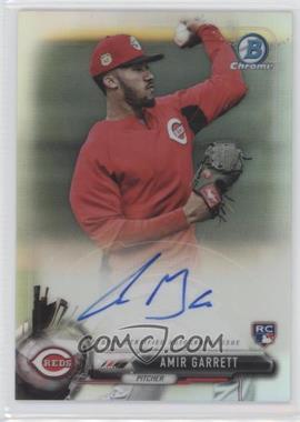 2017 Bowman Chrome - Chrome Rookie Autographs - Refractor #BCAR-AG - Amir Garrett /499