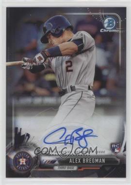 2017 Bowman Chrome - Chrome Rookie Autographs #BCAR-AB - Alex Bregman