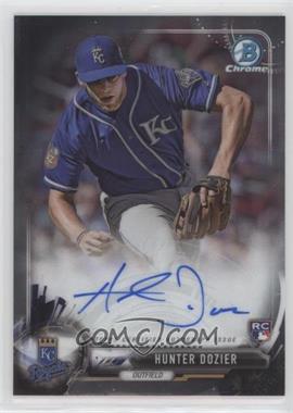 2017 Bowman Chrome - Chrome Rookie Autographs #BCAR-HD - Hunter Dozier