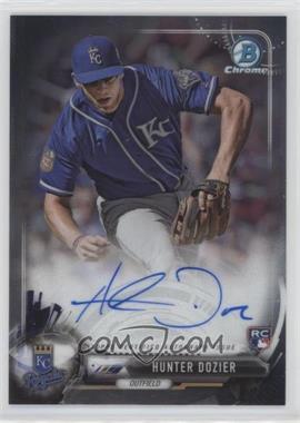 2017 Bowman Chrome - Chrome Rookie Autographs #BCAR-HD - Hunter Dozier