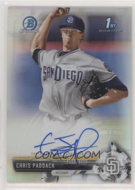 2017 Bowman Chrome - Prospect Autographs - Refractor #CPA-CP - Chris Paddack /499