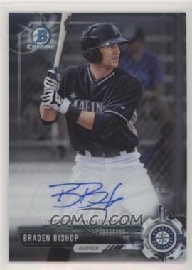 2017 Bowman Chrome - Prospect Autographs #CPA-BBI - Braden Bishop