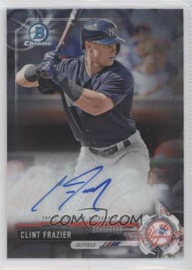 2017 Bowman Chrome - Prospect Autographs #CPA-CF - Clint Frazier