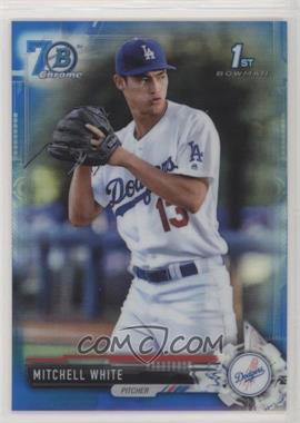 2017 Bowman Chrome - Prospects - Blue Refractor 70th Anniversary #BCP190 - Mitchell White