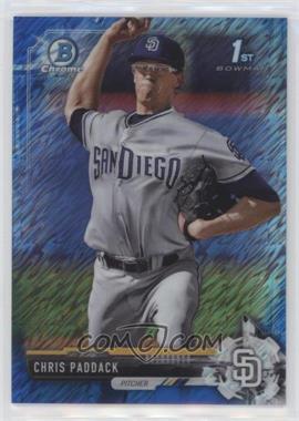 2017 Bowman Chrome - Prospects - Blue Shimmer Refractor #BCP243 - Chris Paddack /150