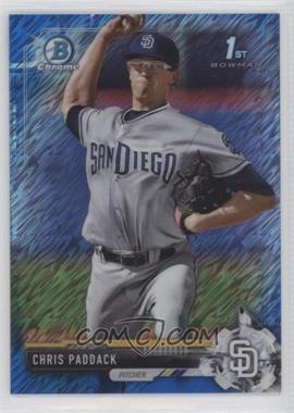 2017 Bowman Chrome - Prospects - Blue Shimmer Refractor #BCP243 - Chris Paddack /150