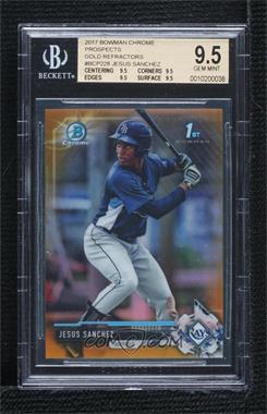 2017 Bowman Chrome - Prospects - Gold Refractor #BCP228 - Jesus Sanchez /50 [BGS 9.5 GEM MINT]